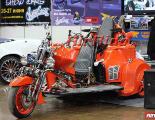 Пневмоподвеска на трайк