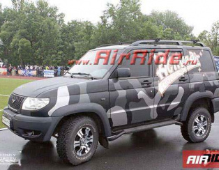 Пневмоподвеска на УАЗ Пневмоподвеска на УАЗ