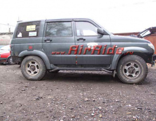 Пневмоподвеска на УАЗ Патриот Пневмоподвеска на УАЗ Патриот