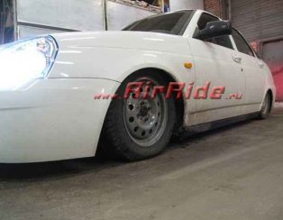 Пневмоподвеска на ВАЗ Приора