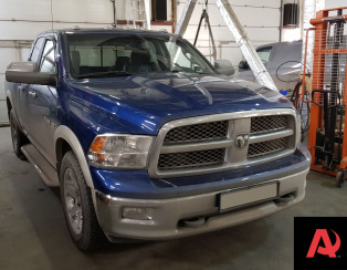 Установка пневмоподвески на RAM 1500 Установка пневмоподвески на RAM 1500