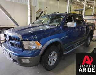 Установка пневмоподвески на заднюю ось Dodge Ram 1500 Установка пневмоподвески на заднюю ось Dodge Ram 1500