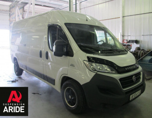 Установка пневмоподвески Фиат Дукато 2017 Установка пневмоподвески Фиат Дукато 2017