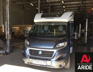 Установка усиленной пневмоподвески на заднюю ось Fiat Ducato (дом на колесах) (08.06.2018) Установка усиленной пневмоподвески на заднюю ось Fiat Ducato (дом на колесах) (08.06.2018)