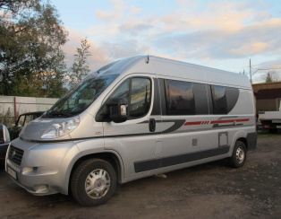 Установка пневмоподвески на Fiat Ducato 130 multijet Дом на колесах