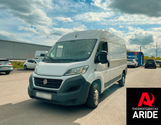 Установка пневмоподвески на Fiat Ducato Установка пневмоподвески на Fiat Ducato