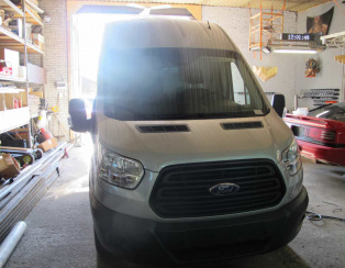 Установка пневмоподвески Ford Transit FWD 2016 Установка пневмоподвески Ford Transit FWD 2016
