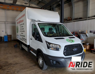 Установка пневматических подушек на Ford Transit Установка пневматических подушек на Ford Transit