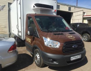 Пневмоподвеска на Ford Transit RWD спарка (модификация 2015г.)