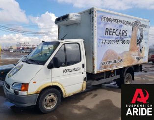 Установка пневмоподвески на заднюю ось Ford Transit RWD 1998