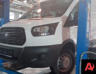Установка пневмоподвески на Ford Transit (ЦМФ) Установка пневмоподвески на Ford Transit (ЦМФ)