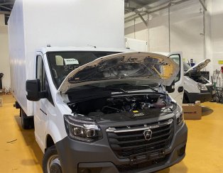 Установка 3-х контурной пневмоподвески на ГАЗель NN 