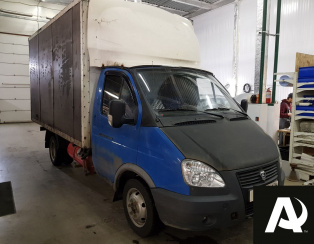 Установка пневмоподвески на заднюю ось Газель Бизнес Установка пневмоподвески на заднюю ось Газель Бизнес