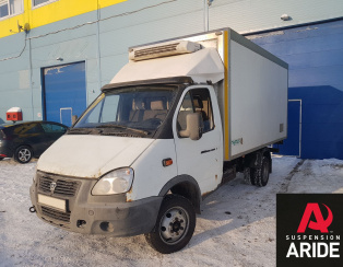 Установка пневмоподвески на Газель Бизнес Установка пневмоподвески на Газель Бизнес