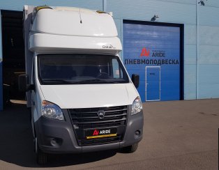 Пневмоподвеска на доработанную Газель Next