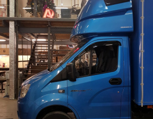 Установка пневмоподвески переднюю и заднюю ось и системы управления Газель НЕКСТ Установка пневмоподвески переднюю и заднюю ось и системы управления Газель НЕКСТ