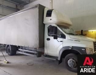 Установка усиленной пневмоподвески на переднюю и заднюю ось ГАЗ Газон NEXT (22.06.2018) Установка усиленной пневмоподвески на переднюю и заднюю ось ГАЗ Газон NEXT (22.06.2018)