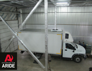 Установка пневмоподвески ГАЗ Газон NEXT Установка пневмоподвески ГАЗ Газон NEXT