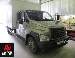 Пневмоподвеска на Газон Next - установка, фото Пневмоподвеска на Газон Next - установка, фото