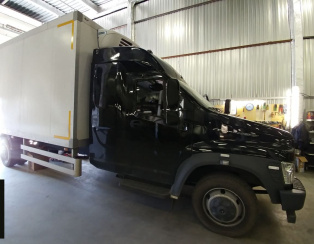 Пневмоподвеска Газон Next на усиленных пневмоподушках - установка Пневмоподвеска Газон Next на усиленных пневмоподушках - установка