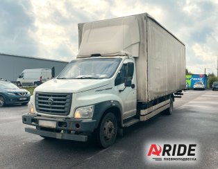 Установка комплекта вспомогательной пневмоподвески на Газон NEXT Установка комплекта вспомогательной пневмоподвески на Газон NEXT