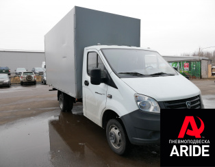 Установка пневмоподвески на новенькую Газель Next Установка пневмоподвески на новенькую Газель Next