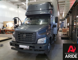 Установка пневмоподвески и автоматической системы управления на заднюю ось ГАЗ Газон NEXT (31.05.2018) Установка пневмоподвески и автоматической системы управления на заднюю ось ГАЗ Газон NEXT (31.05.2018)