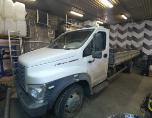 Установка пневмоподвески Газон Некст Установка пневмоподвески Газон Некст