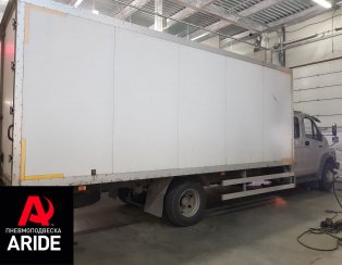 Установка передней и задний пневмоподвески на Газон Некст с двойной кабиной Установка передней и задний пневмоподвески на Газон Некст с двойной кабиной