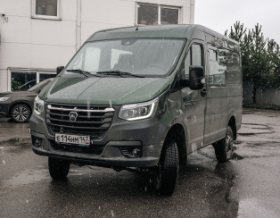 Пневмоподвеска на Соболь NN 4x4 Пневмоподвеска на Соболь NN 4x4