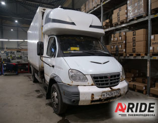 Пневмоподвеска на Валдай  Пневмоподвеска на Валдай