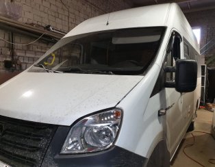 Установка пневмоподвески на Газель Next в Екатеринбурге Установка пневмоподвески на Газель Next в Екатеринбурге