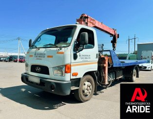 Установка вспомогательной пневмоподвески на Hyundai HD78 Установка вспомогательной пневмоподвески на Hyundai HD78