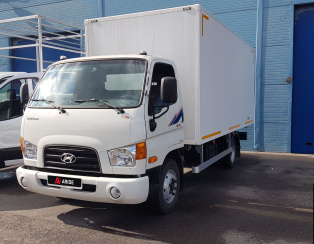 Установка пневмоподвески на заднюю ось Hyundai HD78 Установка пневмоподвески на заднюю ось Hyundai HD78