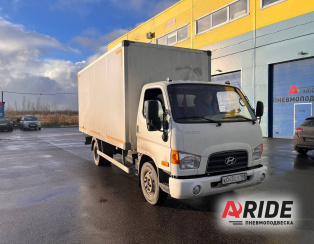 Установка пневмоподвески Hyundai HD78 Установка пневмоподвески Hyundai HD78