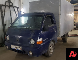 Установка пневмоподвески на заднюю ось Hyundai Porter I Установка пневмоподвески на заднюю ось Hyundai Porter I