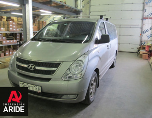 Установка пневмоподвески на Hyundai Starex / H-1 Установка пневмоподвески на Hyundai Starex / H-1