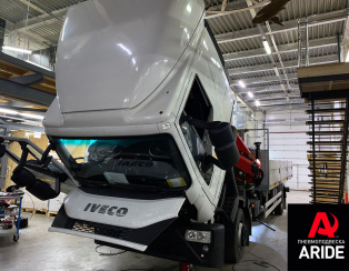 Пневмоподвеска на переднюю ось Iveco EuroCargo 120 Пневмоподвеска на переднюю ось Iveco EuroCargo 120