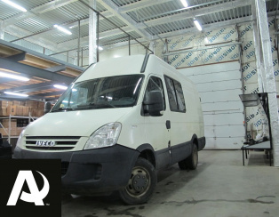 Установка пневмоподвески на переднюю и заднюю ось Iveco Daily 35C12