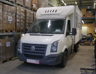 Установка пневмоподвески на VW Крафтер 35 Установка пневмоподвески на VW Крафтер 35