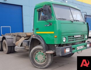 Установка пневмоподвески на переднюю ось KAMAZ 53212 Установка пневмоподвески на переднюю ось KAMAZ 53212