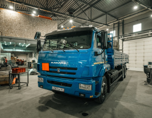 Пневмоподвеска на кабину КАМАЗ 65117 Пневмоподвеска на кабину КАМАЗ 65117