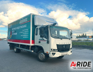 Установка пневмоподвески на КАМАЗ Компас 9 Установка пневмоподвески на КАМАЗ Компас 9