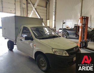 Установка пневмоподвески на заднюю ось ВАЗ (Lada) ВИС Установка пневмоподвески на заднюю ось ВАЗ (Lada) ВИС