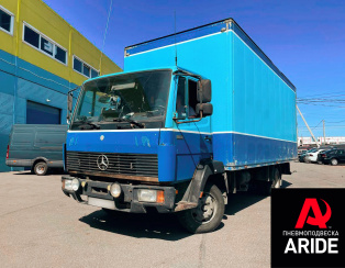 Установка комплекта вспомогательной пневмоподвески на Mercedes 814 Установка комплекта вспомогательной пневмоподвески на Mercedes 814