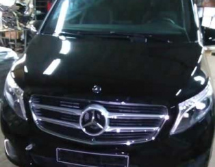 Установка пневмоподвески на Mercedes-Benz V-class W447 Установка пневмоподвески на Mercedes-Benz V-class W447