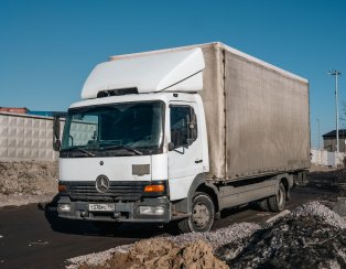 Пневмоподвеска на Mercedes-Benz Atego 815 Пневмоподвеска на Mercedes-Benz Atego 815