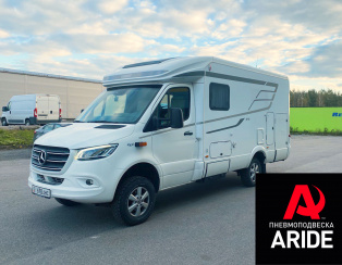 Установка пневмоподвески на Mercedes-Benz Sprinter W907 Установка пневмоподвески на Mercedes-Benz Sprinter W907