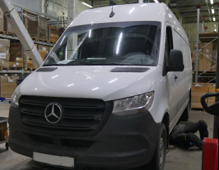 Установка пневоподвески на Mercedes Sprinter 2020 года Установка пневоподвески на Mercedes Sprinter 2020 года