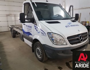 Установка пневмоподвески заднюю ось и системы управления Mercedes Sprinter W906 316 Установка пневмоподвески заднюю ось и системы управления Mercedes Sprinter W906 316